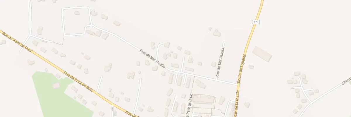 Plan du 20 Rue Ker Huella à Saint-Ségal