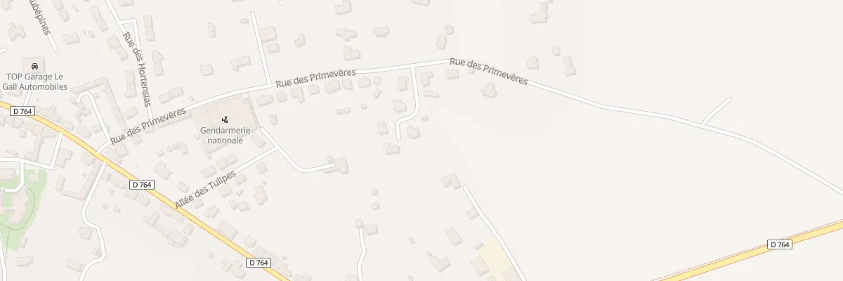 Plan du 27B Rue des Primevères à Sizun