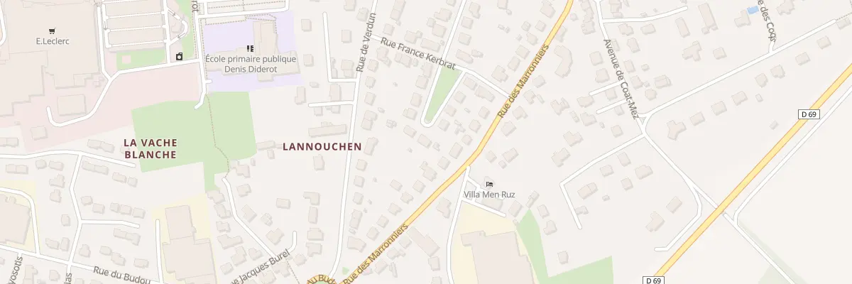 Plan du 5 Pl Jean Moulin à Landivisiau