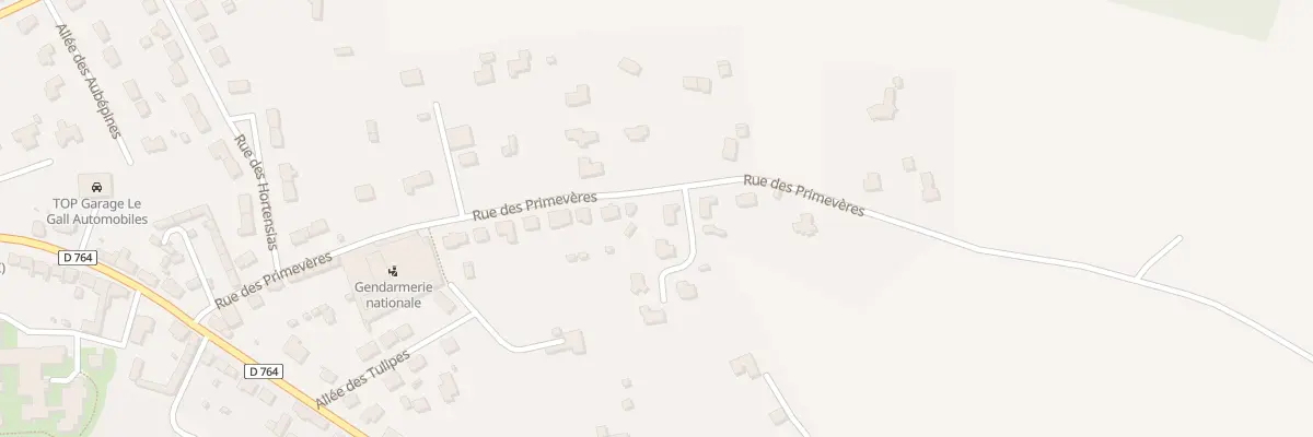Plan du 27 Rue des Primevères à Sizun