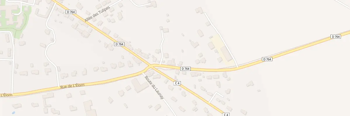 Plan du 82 Rue de l’Argoat à Sizun