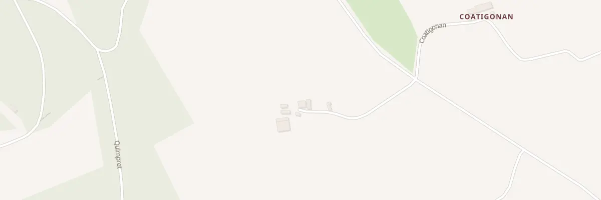 Plan du 194 Guivin à Saint-Coulitz