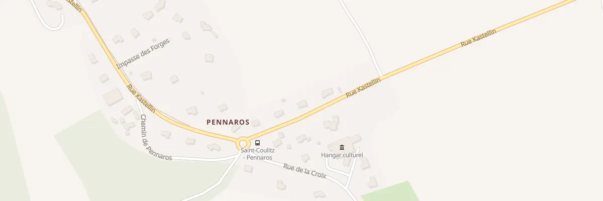 Plan du 4 Pennaros à Saint-Coulitz