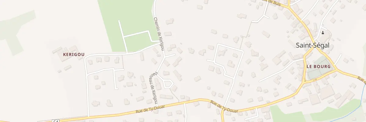 Plan du 6 Ham de Kerigou à Saint-Ségal