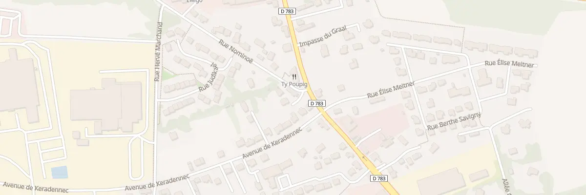 Plan du 31 Rue Nominoë à Quimper