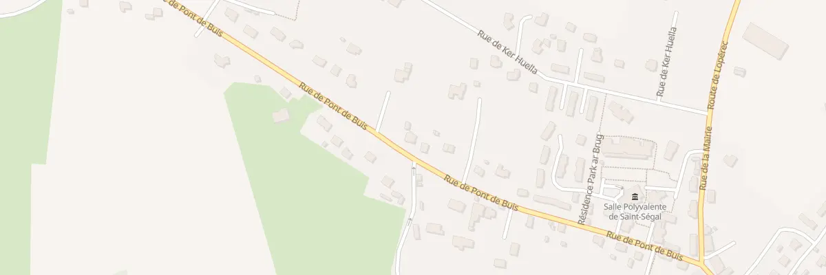 Plan du 32 Rue de Pont de Buis à Saint-Ségal