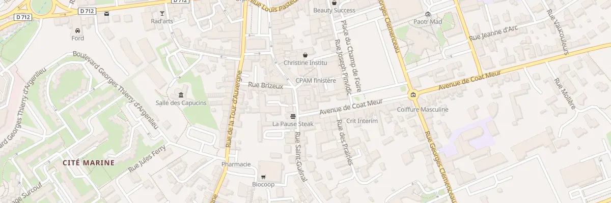 Plan du 35 Rue Saint Guénal à Landivisiau