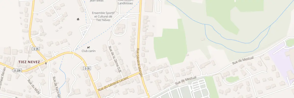 Plan du 64 Rue du Général Mangin à Landivisiau