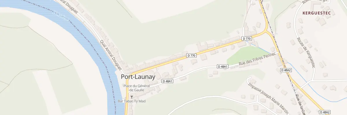 Plan du 13 Rue du Docteur Cozanet à Port-Launay