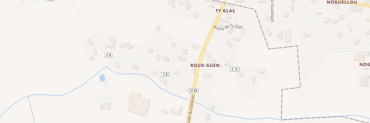 Plan du 4 Rte de Kerangaro à Clohars-Fouesnant