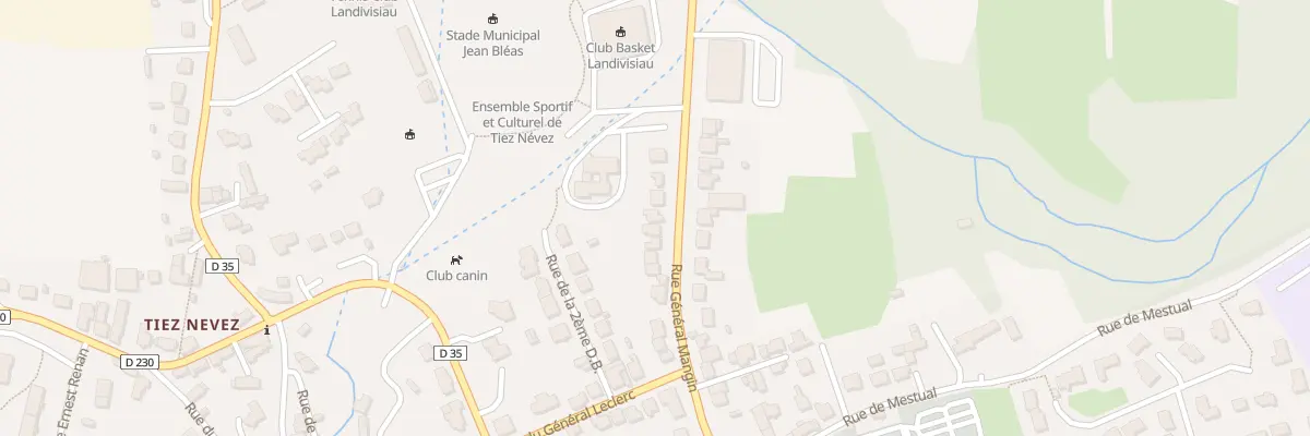 Plan du 77 Rue du Général Mangin à Landivisiau