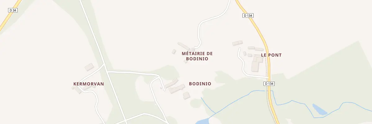 Plan du 9 Rte de la Chapelle à Clohars-Fouesnant