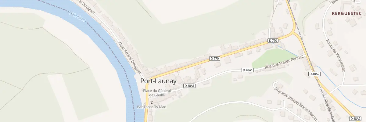 Plan du 9 Rue du Docteur Cozanet à Port-Launay