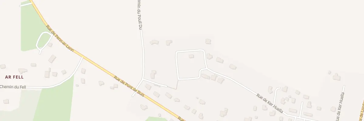 Plan du 8 Lot Gwaremm Vras à Saint-Ségal