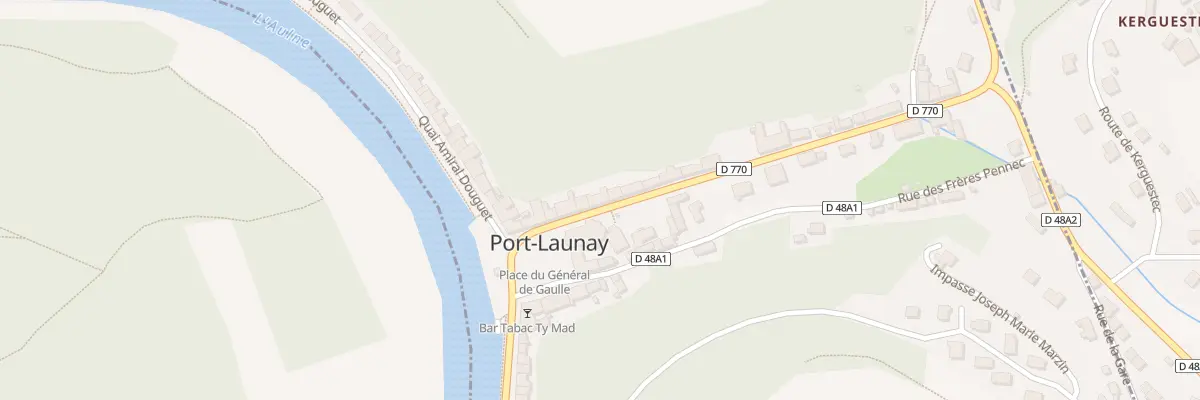 Plan du 5 Rue du Docteur Cozanet à Port-Launay