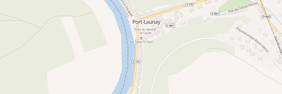 Plan du 4 Quai Jacques Pouliquen à Port-Launay