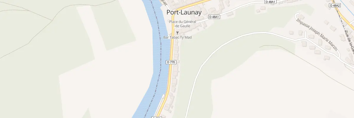 Plan du 8 Quai Jacques Pouliquen à Port-Launay