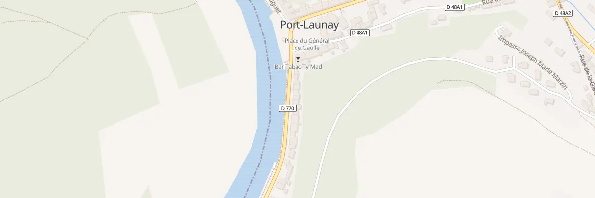 Plan du 7 Quai Jacques Pouliquen à Port-Launay