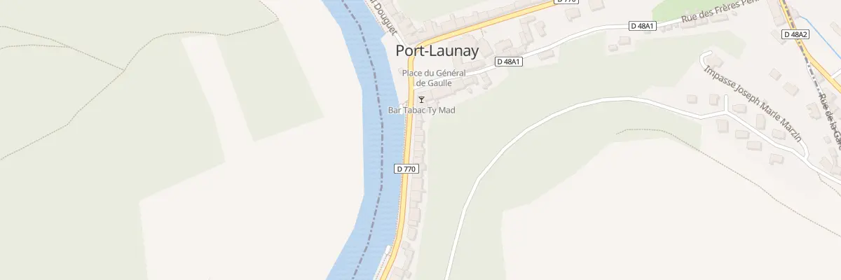 Plan du 5B Quai Jacques Pouliquen à Port-Launay