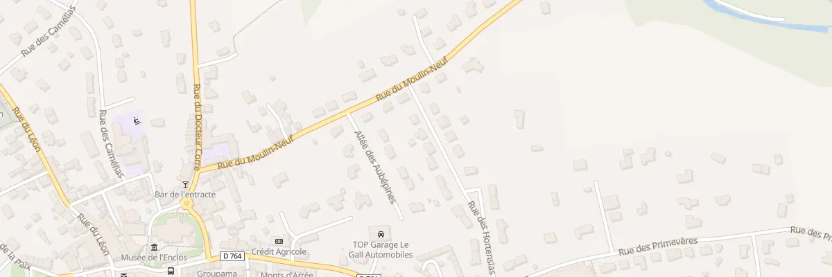 Plan du 3 Rue des Hortensias à Sizun