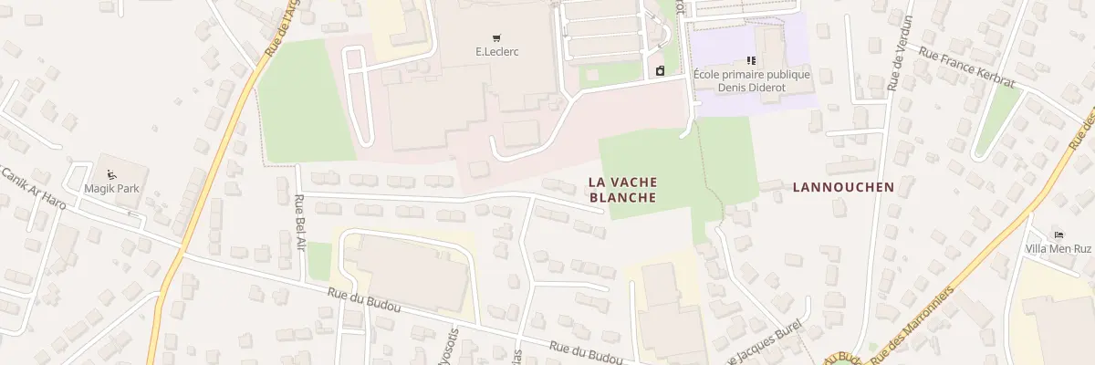 Plan du 31 Rue Bel Air à Landivisiau