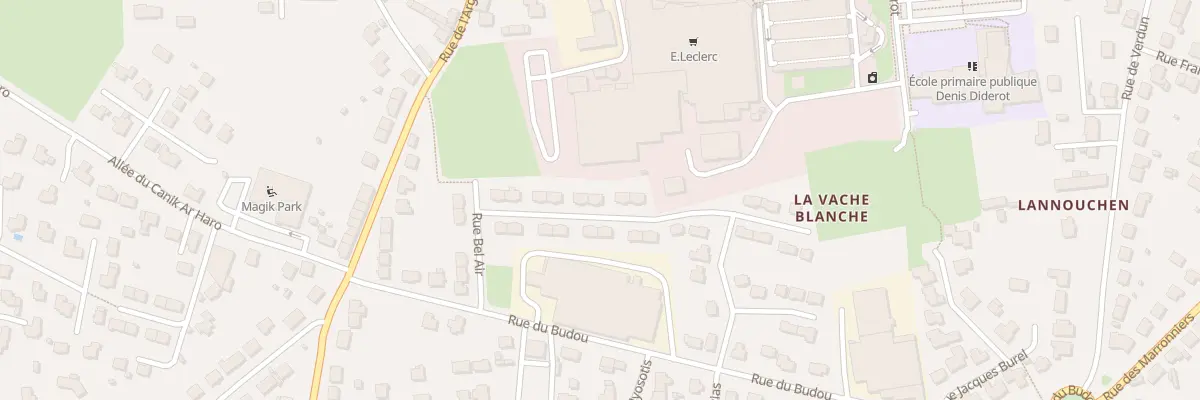Plan du 19 Rue Bel Air à Landivisiau
