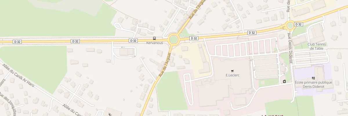Plan du 23 Rue de l’Argoat à Landivisiau
