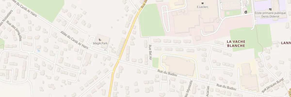 Plan du 5 Rue Bel Air à Landivisiau