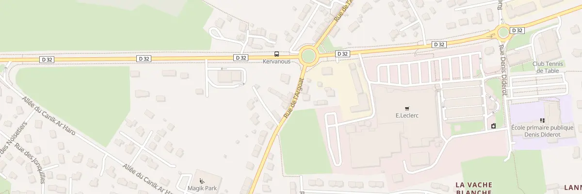 Plan du 34 Rue de l’Argoat à Landivisiau