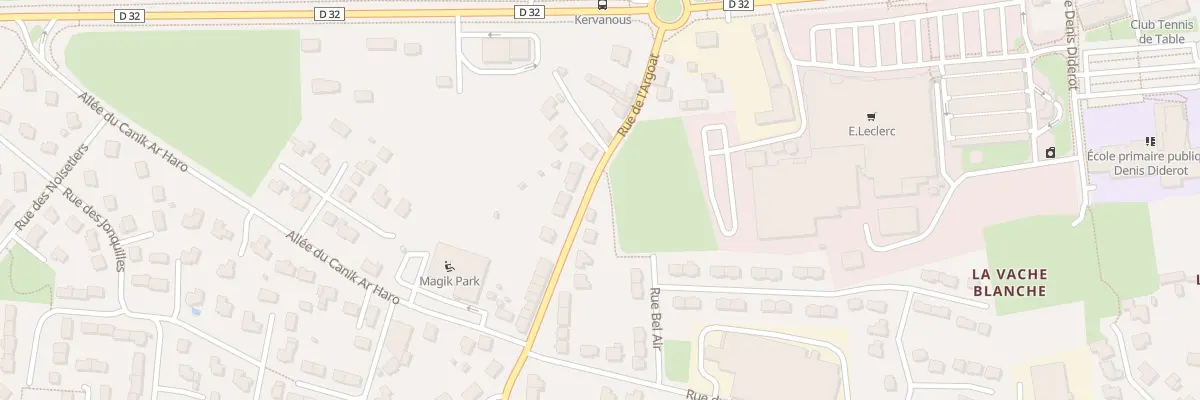 Plan du 31 Rue de l’Argoat à Landivisiau