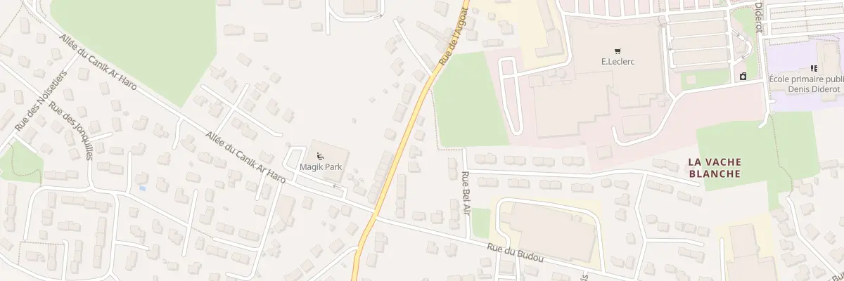 Plan du 35 Rue de l’Argoat à Landivisiau