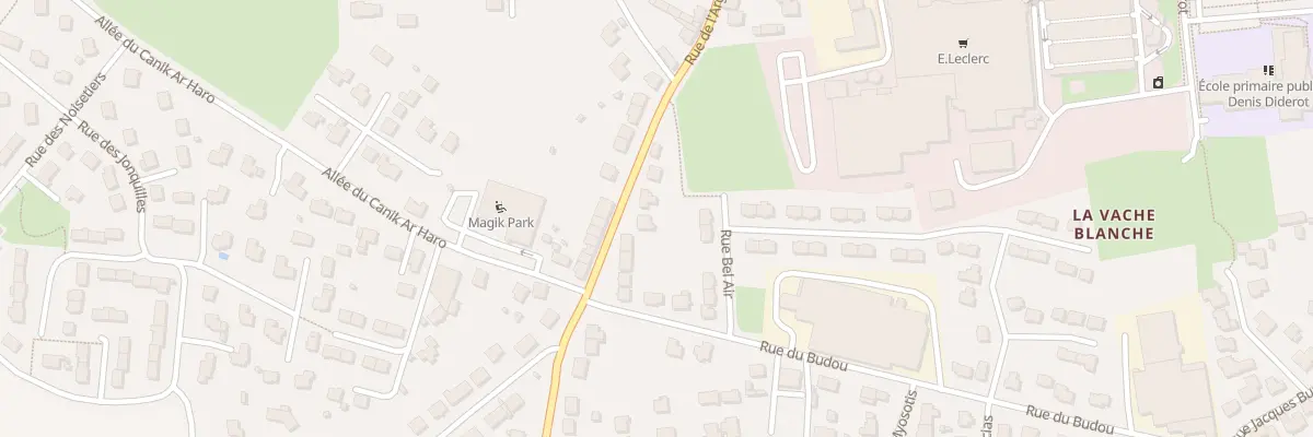 Plan du 39 Rue de l’Argoat à Landivisiau