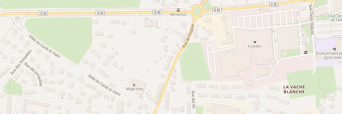 Plan du 42 Rue de l’Argoat à Landivisiau