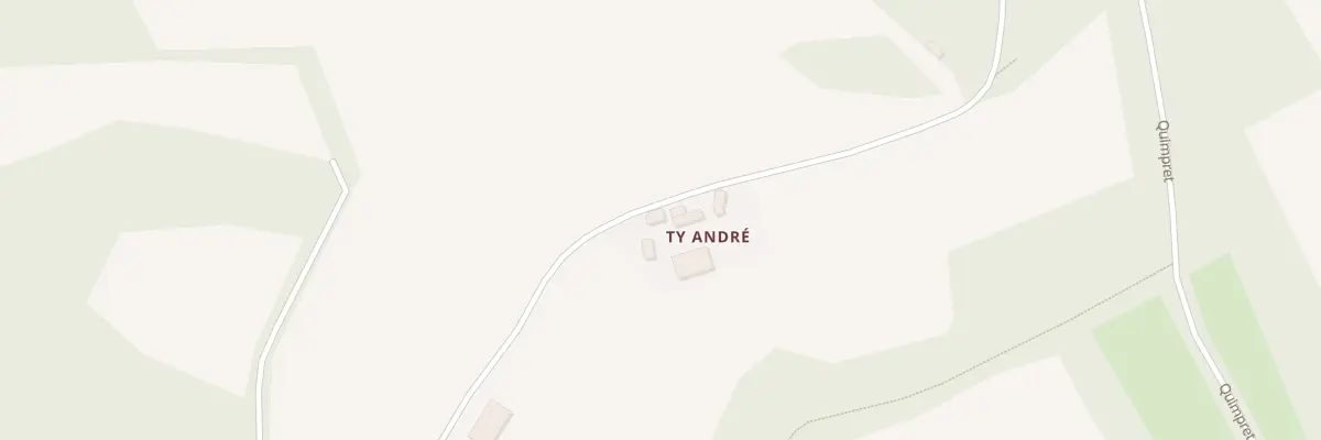 Plan du 45 Ty Andre à Saint-Coulitz