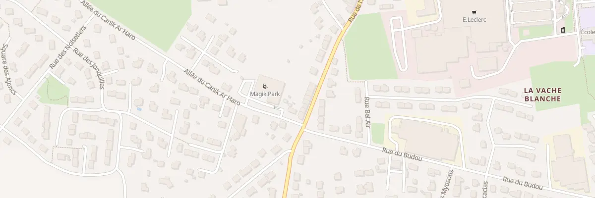 Plan du 62 Rue de l’Argoat à Landivisiau