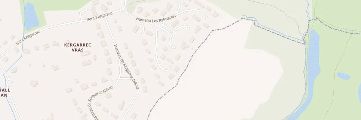Plan du 25 Ham Les Palmettes à Clohars-Fouesnant