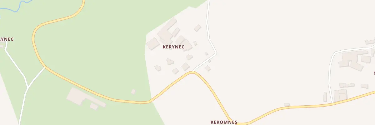 Plan du 440 Rte de Kerinec à Plouzévédé