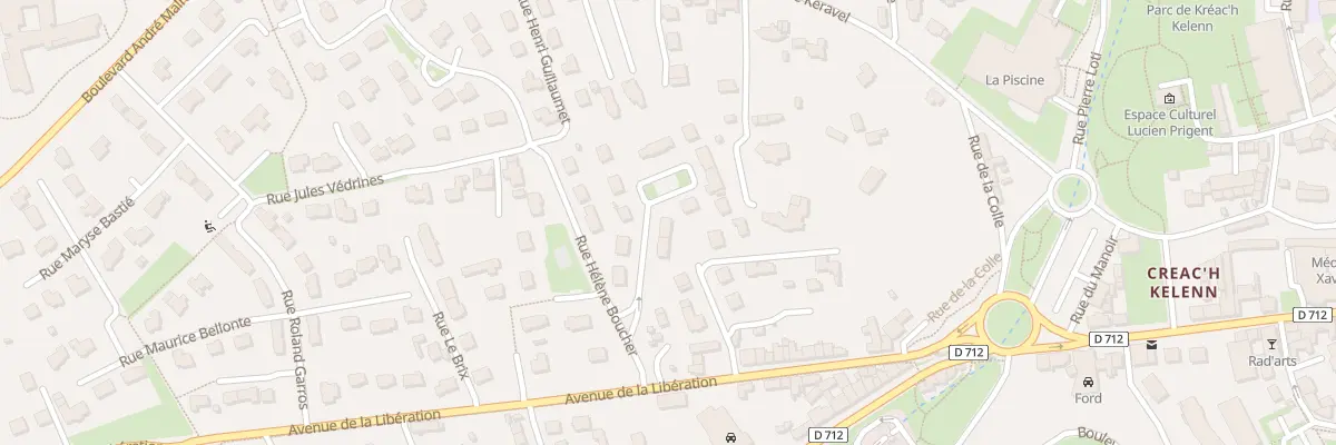 Plan du 4 Rue Saint Exupéry à Landivisiau