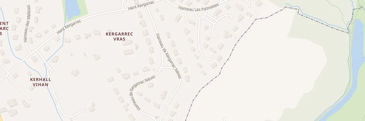 Plan du 7 Ham de Kergarrec Nevez à Clohars-Fouesnant