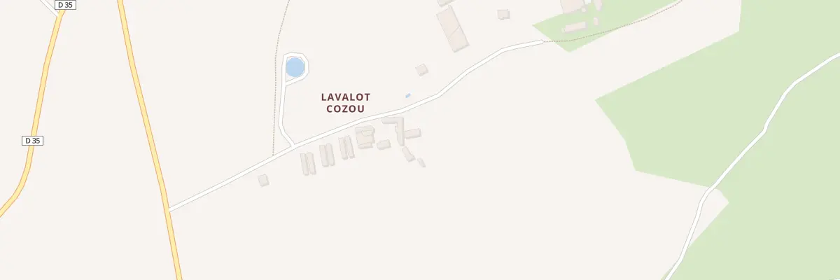 Plan du 69 Lavalot Cozou à Loc-Eguiner