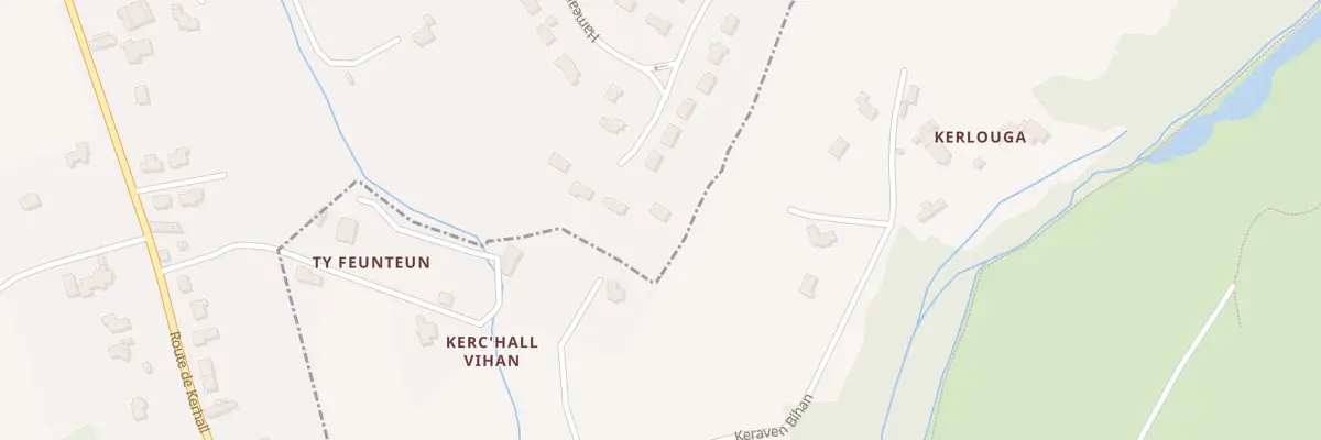Plan du 18 Ham de Kergarrec Nevez à Clohars-Fouesnant