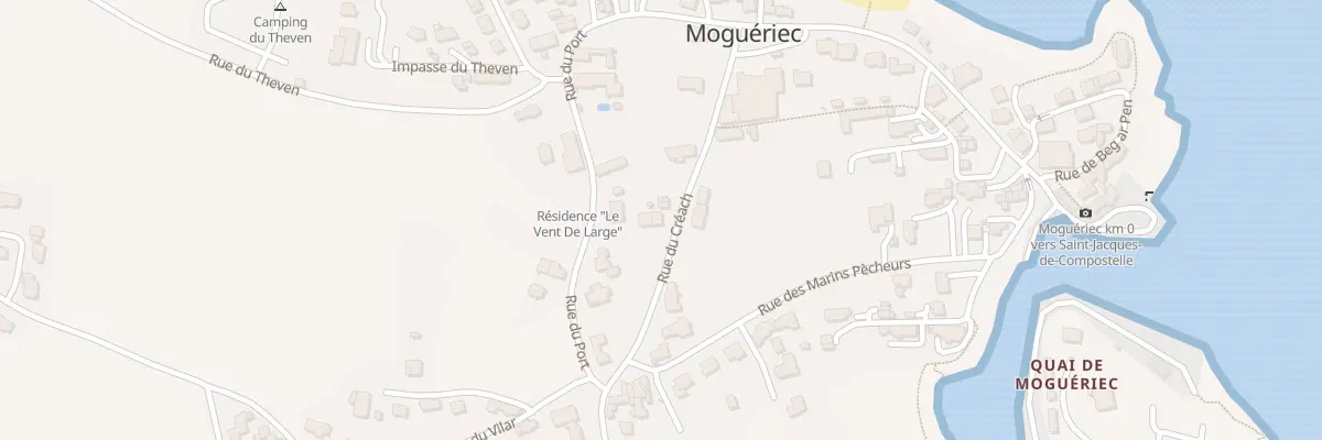 Plan du 140 Rue du Créach à Sibiril