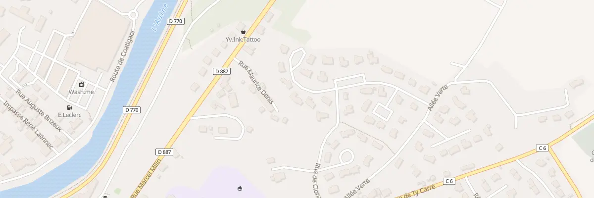 Plan du 38 Rue de Clonakilty à Châteaulin