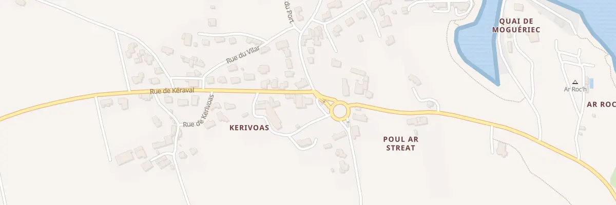 Plan du 5 Rue de Kéraval à Sibiril