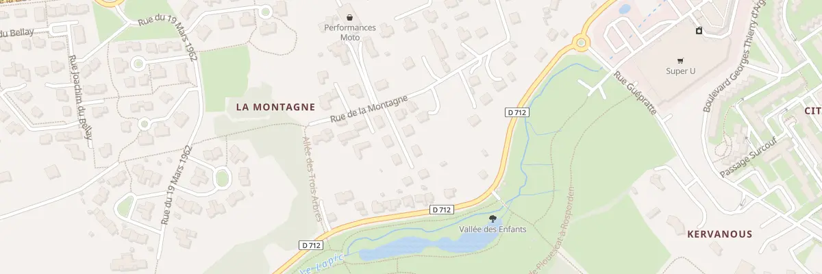 Plan du 3 Rue Bleriot à Landivisiau