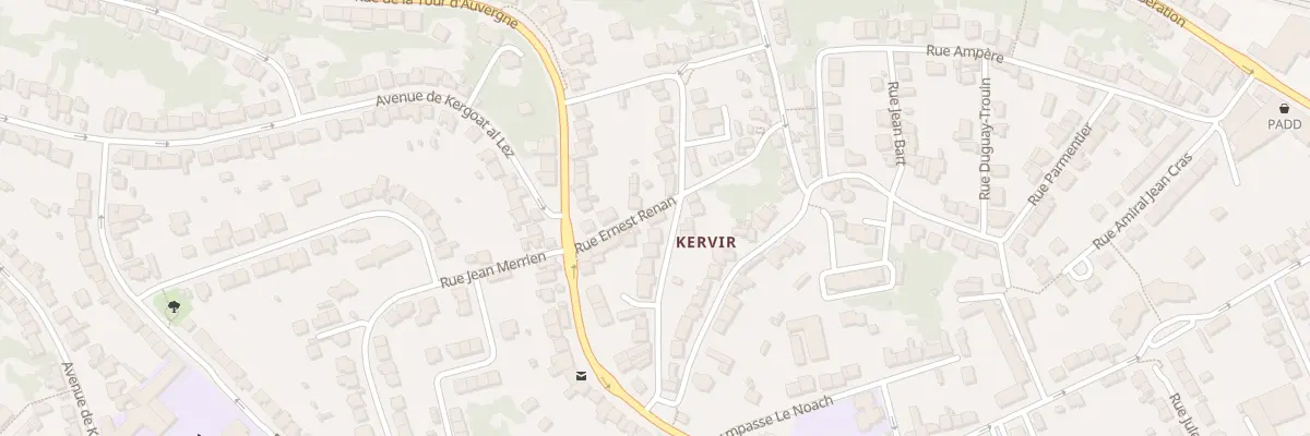 Plan du 17 Rue Pierre Semard à Quimper