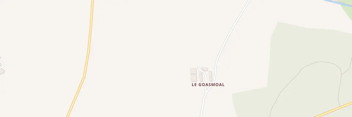 Plan du 76 Le Goasmoal à Loc-Eguiner