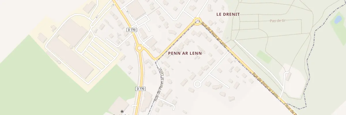Plan du 31 Rue de Penn-ar-Lenn à Saint-Ségal