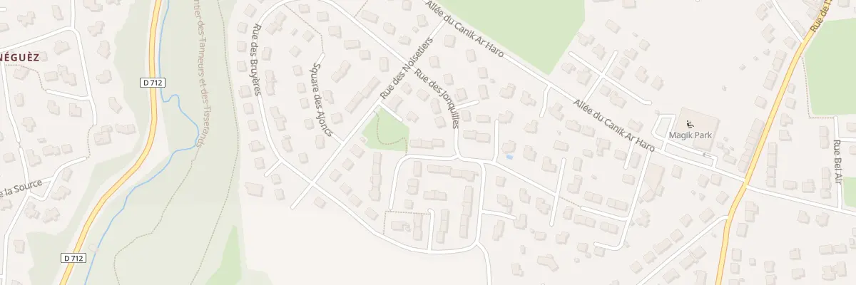 Plan du 4 Sq des Chênes Verts à Landivisiau