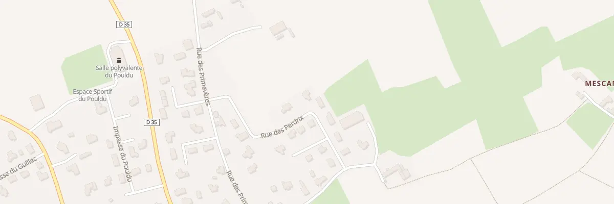 Plan du 5 Rue des Perdrix à Plougourvest